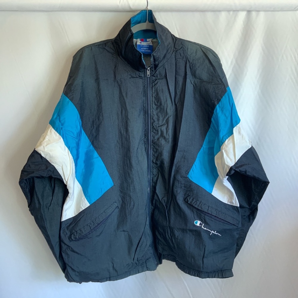 Vintage 80s 90s Champion Windbreaker Jacket